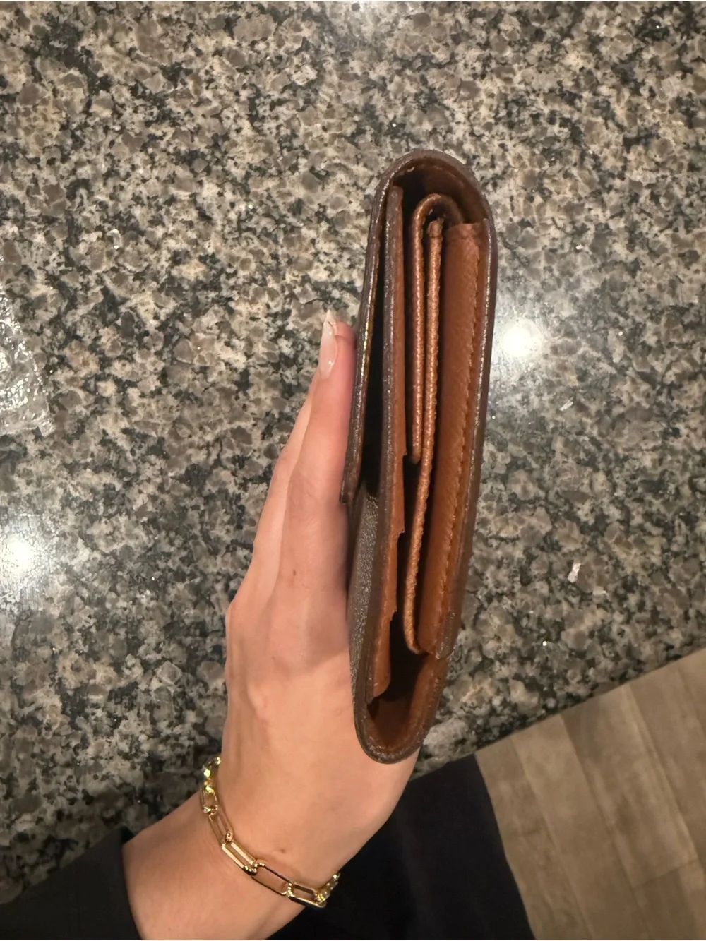 Louis Vuitton Brown Monogram Continental Wallet